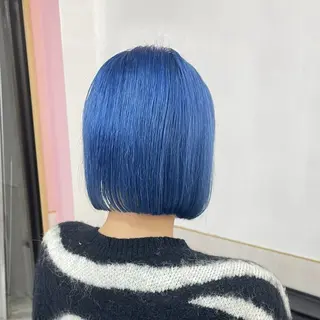 ショート カラー ヘアアレンジ 🥀韓国アイドル オタクharu🥀のヘアスタイル