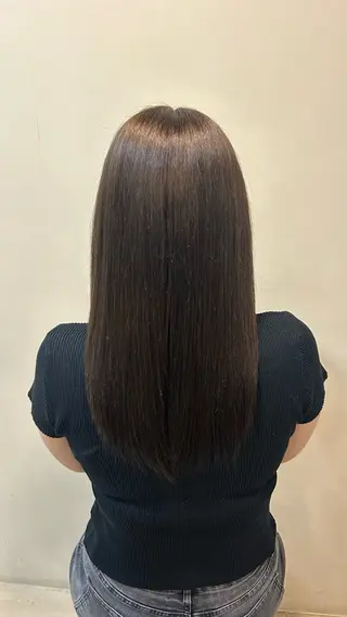 ロング カラー 井上 晴菜のヘアスタイル