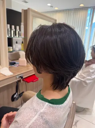 ショート ママ美容師⭐️ シモダイラ ヒデミのヘアスタイル