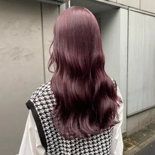 ロング カラー ヘアアレンジ ハッシュカット/レイ ヤーカットArataのヘアスタイル