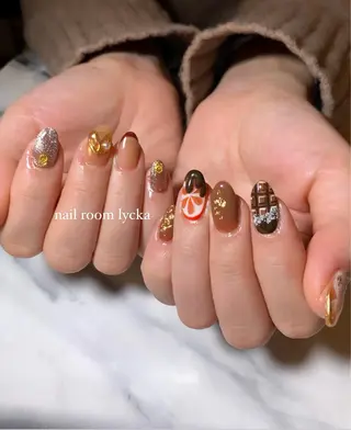 ネイル ネイルルームリッカ 𝐦𝐚𝐲𝐮のネイルデザイン