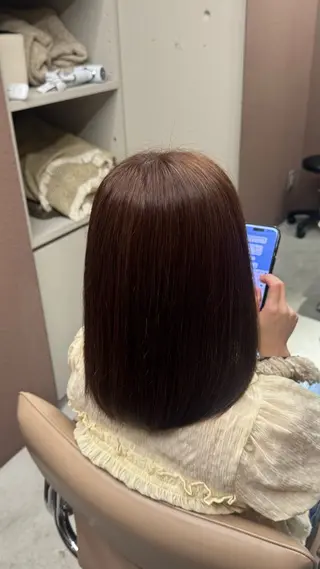 カラー 川口 彩花のヘアスタイル