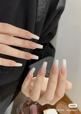 ネイル 🎀kira 長さだし💗モチ最高のネイルデザイン