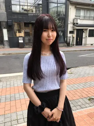 ロング カラー natsuki /HUIのヘアスタイル