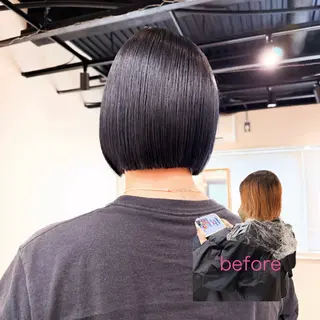 ショート カラー 板谷みさき /似合わせBobのヘアスタイル