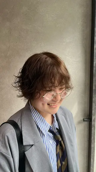 ショート カラー ヘアカラー/髪質改善 /新宿/AiNAのヘアスタイル