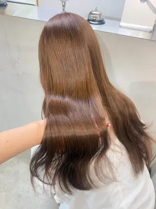 ロング カラー ヘアアレンジ ゆめか🦋 /似合わせカラー💖のヘアスタイル