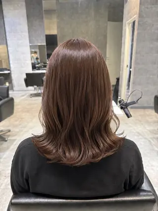 ミディアム カラー ＿white鳳店/ 牧原彩乃のヘアスタイル