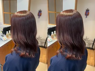 カラー 安達 葵のヘアスタイル
