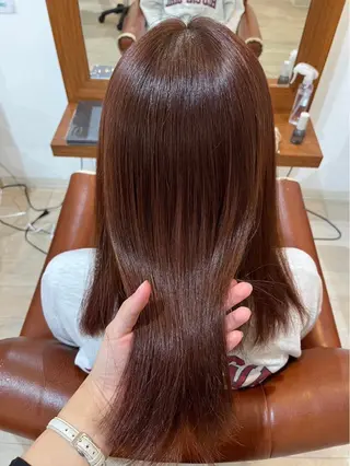カラー 口丸 千尋のヘアスタイル