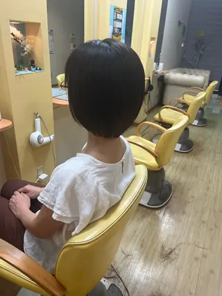 ミディアム 岡垣 幸汰のヘアスタイル