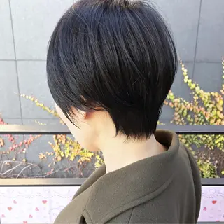 ショート カラー 大人女性ショート専門 tomodaのヘアスタイル