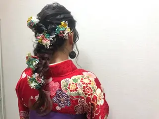 ロング ヘアアレンジ Love&Hair Loco店 高橋遥香のヘアスタイル