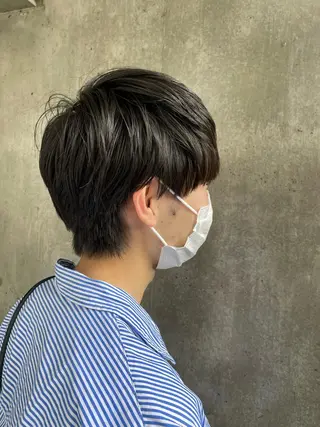 メンズ もりたみかこ 美容師お休み中のヘアスタイル