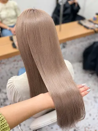 ロング ベージュ🤎/透明感 /ゆき🍀のヘアスタイル