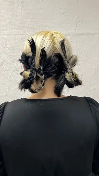 ロング カラー ヘアアレンジ 🎀shell吉祥寺 ナオ🧸のヘアスタイル