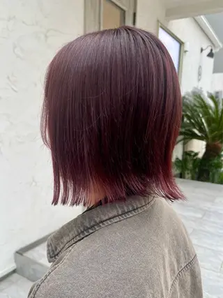 ショート カラー ambellir 山本伽椰のヘアスタイル