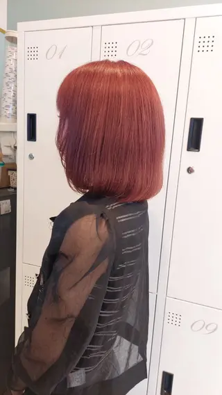ショート カラー Agu hair 浅原 心のヘアスタイル