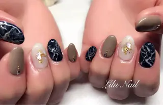 ネイル モチの良さ◉ フィルインネイル♡のネイルデザイン