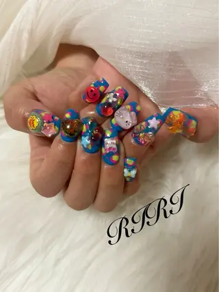 ネイル riri オーナーのネイルデザイン