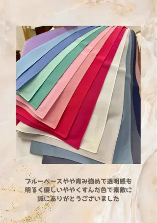 パーソナルカラー診断 自由が丘💐ブルームのその他イメージ
