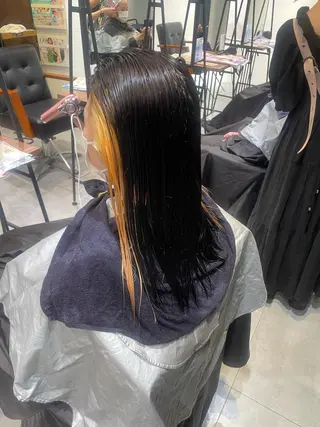 セミロング カラー すずね♡ トータルビューティーのヘアスタイル