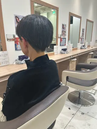 ショート モデル募集中 松原京のヘアスタイル