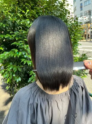 ミディアム 【髪質改善特化･ 福田航洋】のヘアスタイル