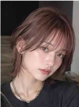 ショート カラー 大竹 椿咲のヘアスタイル