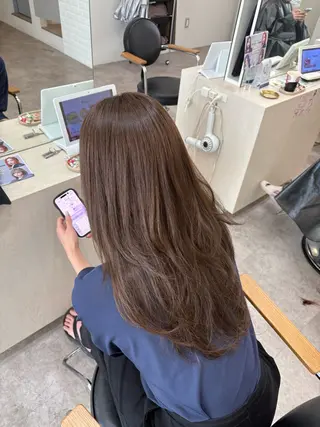 ロング HAZUKI/ SOYON土橋二号店のヘアスタイル