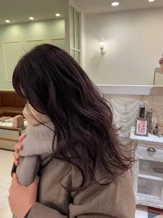 カラー haruna🎀 Lita 4Fのヘアスタイル
