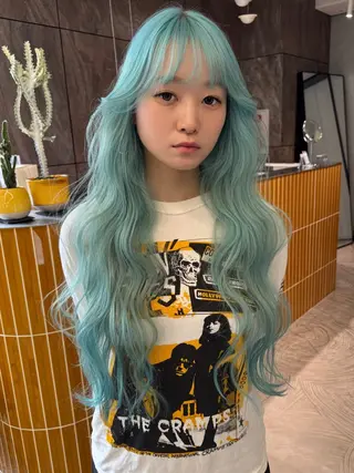ロング カラー 🧡色落ちまで2度 楽しめる🧡ヨシキのヘアスタイル