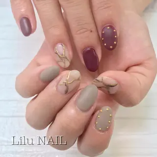 ネイル モチの良さ◉ フィルインネイル♡のネイルデザイン