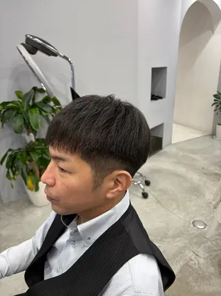 メンズ 南桑 由芽のヘアスタイル