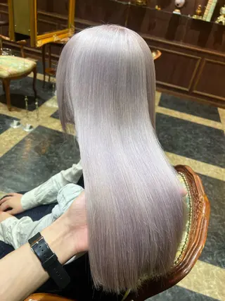 ロング 平田 和也のヘアスタイル