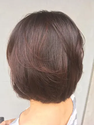 ショート カラー 中村 幸子のヘアスタイル