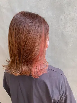 ミディアム カラー ＆ｙ〜waito〜 鈴木悠平のヘアスタイル