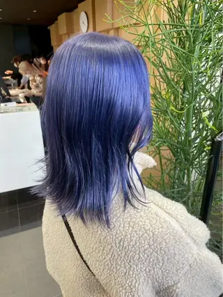 ミディアム カラー 松村 美紗のヘアスタイル