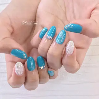 ネイル モチの良さ◉ フィルインネイル♡のネイルデザイン