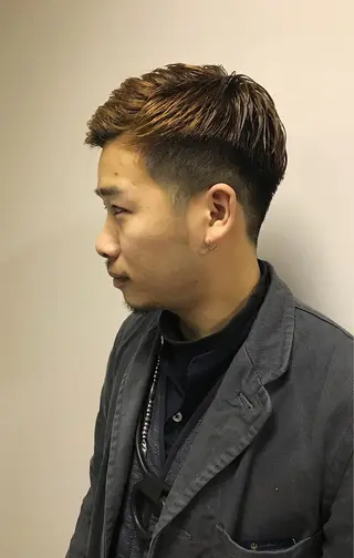 メンズ 丹羽大喜 縮毛矯正/美髪矯正のヘアスタイル