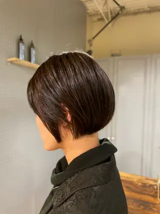 ショート カラー 🤩噂のMr.髪ポジ ティブ®️yu🤩のヘアスタイル