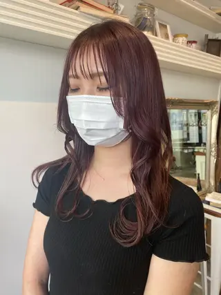 セミロング KAREN🕊️ 大宮美容室のヘアスタイル