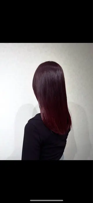 カラー 山口 祐美帆のヘアスタイル