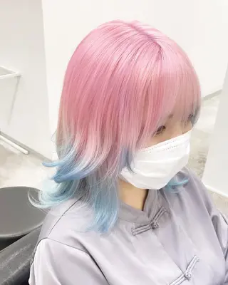 セミロング カラー パーソナルカラー診断 ホワイトカラー美座尊のその他イメージ