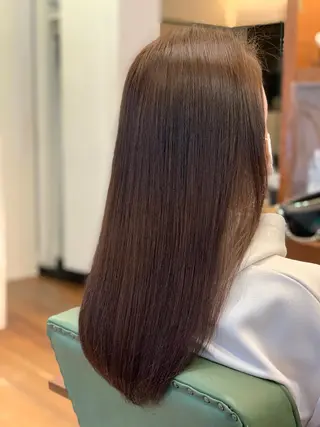 ロング カラー 髪質改善/縮毛矯正 鈴木裕介のヘアスタイル
