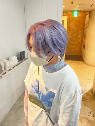 ショート カラー 🩵DAICHI /デザイン特化🩵のヘアスタイル