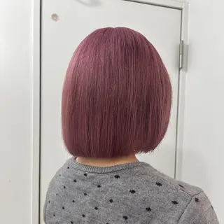 カラー 🫧🛼ハイトーン 🧬🫧フウワのヘアスタイル