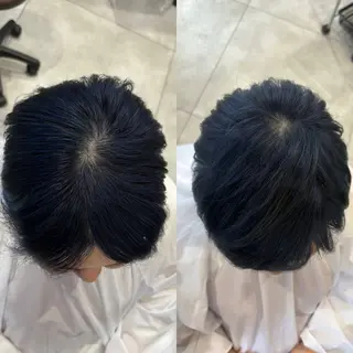 ミディアム ⭐️生えぐせ改善 ヘアリセッター✂️のヘアスタイル