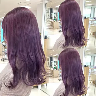 ロング カラー 暖色/ブリーチカラー 🎀 M i k uのヘアスタイル