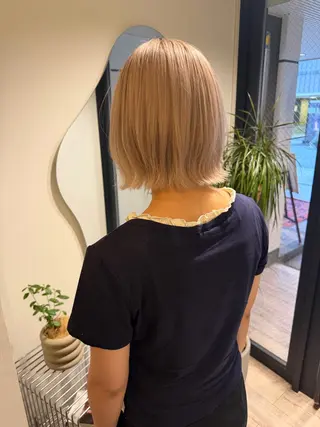 ショート カラー 渋谷 留菜のヘアスタイル